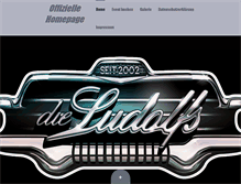 Tablet Screenshot of die-ludolfs.com