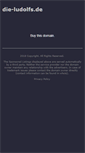 Mobile Screenshot of die-ludolfs.de